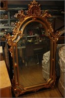 Large ornate Ethan Allan mirror 32 x 54