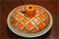 Pumpkin Pie dish & lid