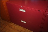 2 Drawer metal cabinet 36 x 18 x 26H