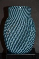 Ribbon Swirl Glass Vase