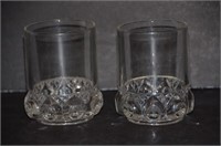Antique Glass Highball Tumblers