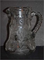 Millersburg Hobstar & Feather Pattern Vase