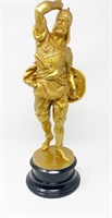 Bronze Philistine Soldier 19" Missing Sphere