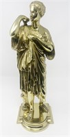 French Polished Bronze Lady R. Tion Sauvage