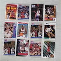 12 Michael Jordan Cards