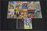 (12) MIXED IMAGES COMIC BOOKS