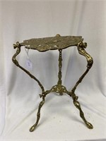Small Brass Table 16" x 10"
