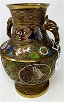 Japanese Clossne'e Vase with