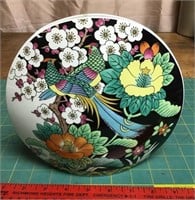 8" Mikasa bone china vase "Kutani Bird"