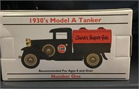 Diecast Clark Oil Model A Tanker