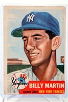 1953 Billy Martin Topps #86 Baseball Card