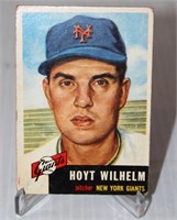 1953 Hoyt Wilhelm Topps Card #151