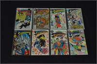 (8) DC SUPERMAN COMIC BOOKS MIX