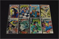 (8) ADVENTURES OF SUPERMAN DC COMICS BOOKS LOT