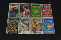(8) ADVENTURES & REIGN OF SUPERMAN DC COMICS