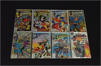 (8) DC SUPERMAN COMICS BOOKS LOT