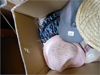 2 boxes of hats