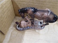 3 Hagen-Renaker horse figurines