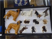 Hagen-Renaker dog figurines (Afghan broken tail; A