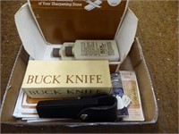Buck knife w/ sheath & literature