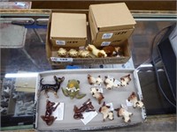 2 boxes of Hagen-Renaker figurines - some w/ boxes