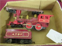 Box Lot:  O-Scale Lionel Steamer + Others