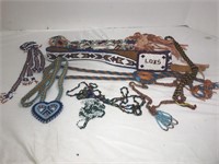 Indigenous Beaded Belts & Jewelry.