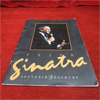 Frank Sinatra Souvenir Brochure program.