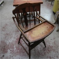 Vintage wood High chair