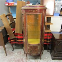 1930's Display Cabinet lighted