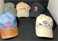 (5) Baseball style Hats