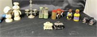 (6 sets) Vintage Salt & Pepper Shakers