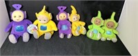 6 Teletubbies Collectible Dolls
