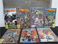 Vintage Lot of 7 Primortals Comic Books