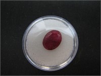 Oval Faceted Madagascar Ruby 3.95ct