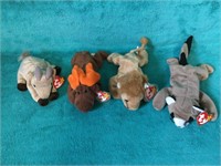 lot ty beanie babies with tags