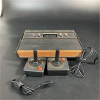 Atari CX-2500 A Game System with Controllers