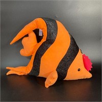 Orange Angel Fish Stuffed Animal Plush