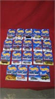 Lot of New Hot Wheels Cars in Factory packaging