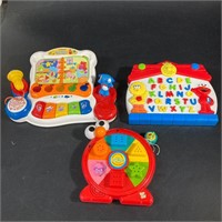 3 Toddler and Baby Toys Sesame Street V Tech