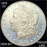 1879-CC Silver Morgan Dollar Proof Like GEM