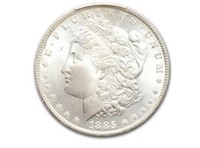 1885-O Silver Morgan Dollar MS 68 GUIDE $35,000