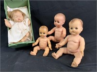 4 EARLY BABY DOLLS