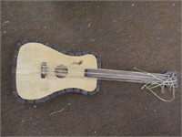 Hand Made Wooden Guitar 33x12", Baler Twine