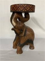 WOODEN  ELEPHANT SIDE TABLE