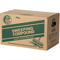 (NEW) 2 BOXES / Sweeping Compound 20 kg Box / Clif