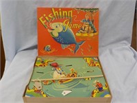 Vintage Fishing Game Not Sure if Complete,