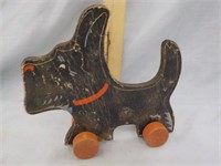 Wooden Fisher Price, #20, Dog Pull Toy Coming