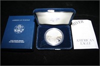 2002 American Eagle Silver 1oz Proof Coin