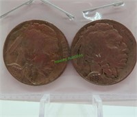 2- 1938-D Buffalo nickels Ex-nice coin - last year